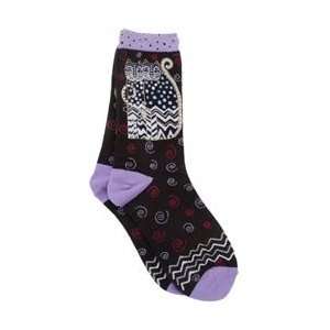  K Bell Laurel Burch Socks Polka Dot Gatos; 3 Items/Order 