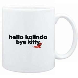Mug White  Hello Kalinda bye kitty  Female Names  Sports 