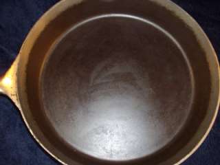   ERIE 8 Cast Iron Skillet Nickle Plated 704 Fire Ring EUC  
