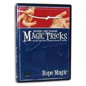  Easy to Learn Magic Tricks with Rope / Magic DVD Toys 