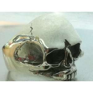 KEITH RICHARDS SKULL ROLLING STONES STERLING SILVER 925 RING