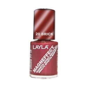  Layla Magneffect Nail Polish, Brick Orange: Health 