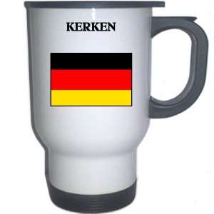  Germany   KERKEN White Stainless Steel Mug Everything 