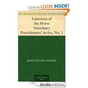 Lameness of the Horse Veterinary Practitioners Series, No. 1 [Kindle 