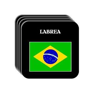  Brazil   LABREA Set of 4 Mini Mousepad Coasters 