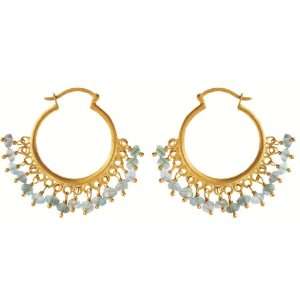   Gold Labradorite Chandelier Earrings: Gypsy Queens Jewelry: Jewelry