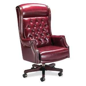    Executive High Back Leather Chair by Lazboy: Office Products