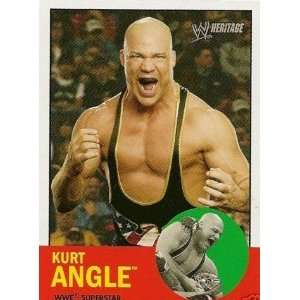 2006 Topps Heritage II WWE #23 Kurt Angle 