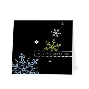   Holiday Cards   Sleek Snowflakes By Nancy Kubo