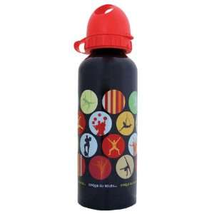  Cirque du Soleil Aluminium Black Water Bottle: Kitchen 
