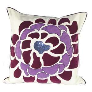  Design Accents KSS RK/N20 Applique and Beadwork Pillow 