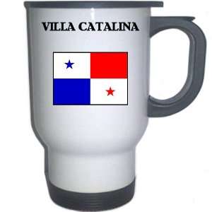  Panama   VILLA CATALINA White Stainless Steel Mug 