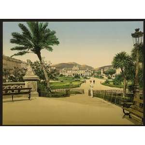    Public gardens and casino municipal, Nice, Riviera