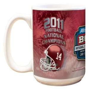  LSU Tigers 2011 BCS National Champions 15 oz White Mug 