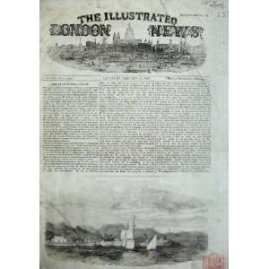  1857 Bassadore Island Kishim Persian Gulf Sea Old Print 