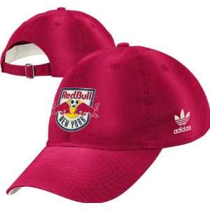  New York Red Bulls adidas Slouch Adjustable Hat: Sports 