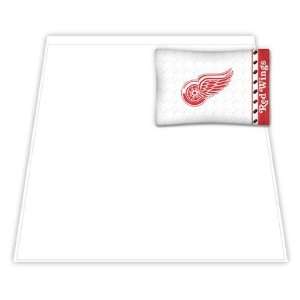 Detroit Red Wings Microfiber Sheet Set Bedding