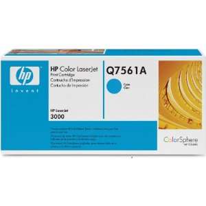   LaserJet Q7561A Cyan Print Cartridge in Retail Packaging Electronics
