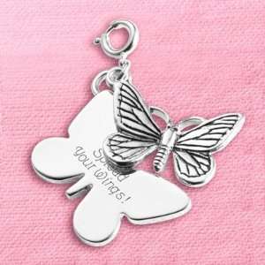  Personalized Butterfly Charm Gift Jewelry