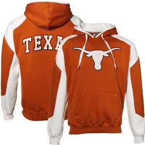 Texas Longhorns Burnt Orange White Challenger Hoody Sweatshirt (XX 