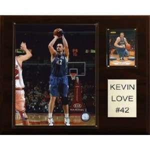  Minnesota Timberwolves Kevin Love 12x15 Player Plaque 