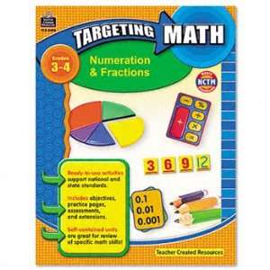  Targeting Math, Numeration and Fractions, Grades 3 4, 112 