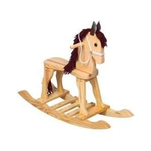  Natural Rocking Horse: Toys & Games