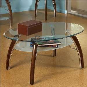   Atlantis AT150CX   Beveled Glass Top Coffee Table: Home & Kitchen