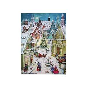    Snowy Christmas Village Advent Calendar ~ Germany: Home & Kitchen