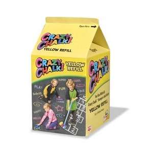  Crazy Chalk Powder Refill   Yellow Toys & Games