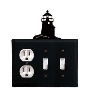  New   Lighthouse   Single Outlet, Double Switch Electric 