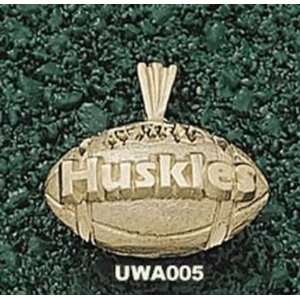 14Kt Gold University Of Wash Huskies Football:  Sports 
