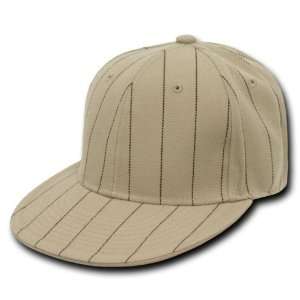   PIN STRIPE FITTED BASEBALL CAP HAT CAPS SIZE 6 7/8 