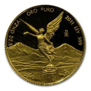  2011 1/20 oz Proof Gold Mexican Libertad: Toys & Games