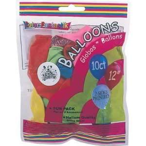  HAPPY BIRTHDAY BALLOONS 10COUNT (Sold: 3 Units per Pack 