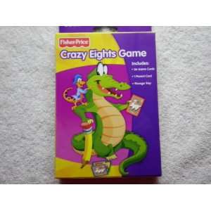  Fisher Price Crazy Eights Card Game: Toys & Games