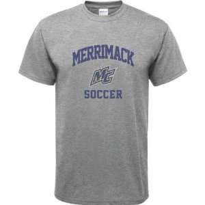  Merrimack Warriors Sport Grey Youth Varsity Washed Soccer 