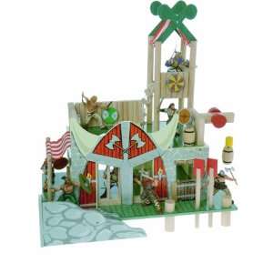  Viking Fort   Painted Wooden Viking Fort Toys & Games