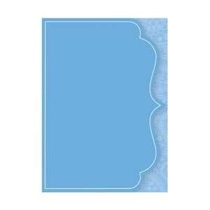 Doodlebug A6 Bulk Cards   Paisley/Bubble Blue Paisley/Bubble Blue 