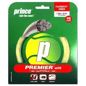  Prince Premier   Tennis String Set   Natural   16 ga   40 