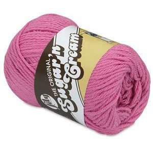   Yarn   Mod Pink, 2frac12; oz, Sugar N Cream Yarn: Arts, Crafts