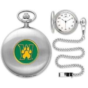 Wright State Raiders NCAA Silver Pocket Watch  Sports 