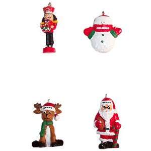  Chicago Bears Variety 4 Pack Mini Figurine Christmas 