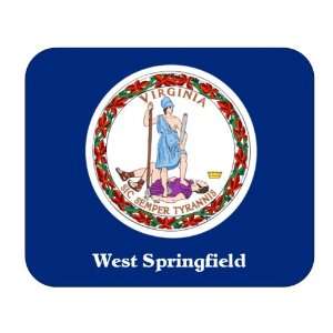  US State Flag   West Springfield, Virginia (VA) Mouse Pad 
