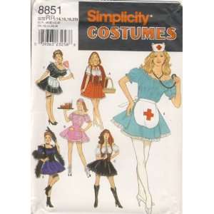  Simplicity Sewing Pattern 8851   Use to Make   Misses sexy costumes 