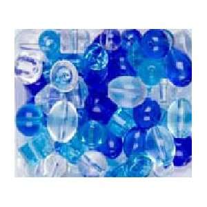  #409 Color Coordinated Combos bead mix   Blue Ice 100 
