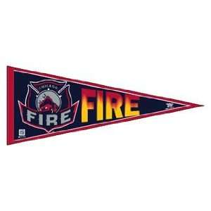  MLS Chicago Fire 3 Pennant Set: Sports & Outdoors