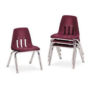  Virco 9000 Series Classroom Chairs, 12 Seat Height