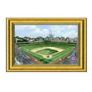  Chicago Cubs Wrigley Field Stadium Large Picture: Sports 
