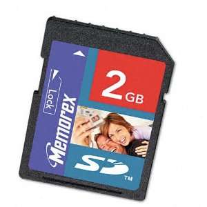  Memorex® TravelCard, Secure Digital, 2GB